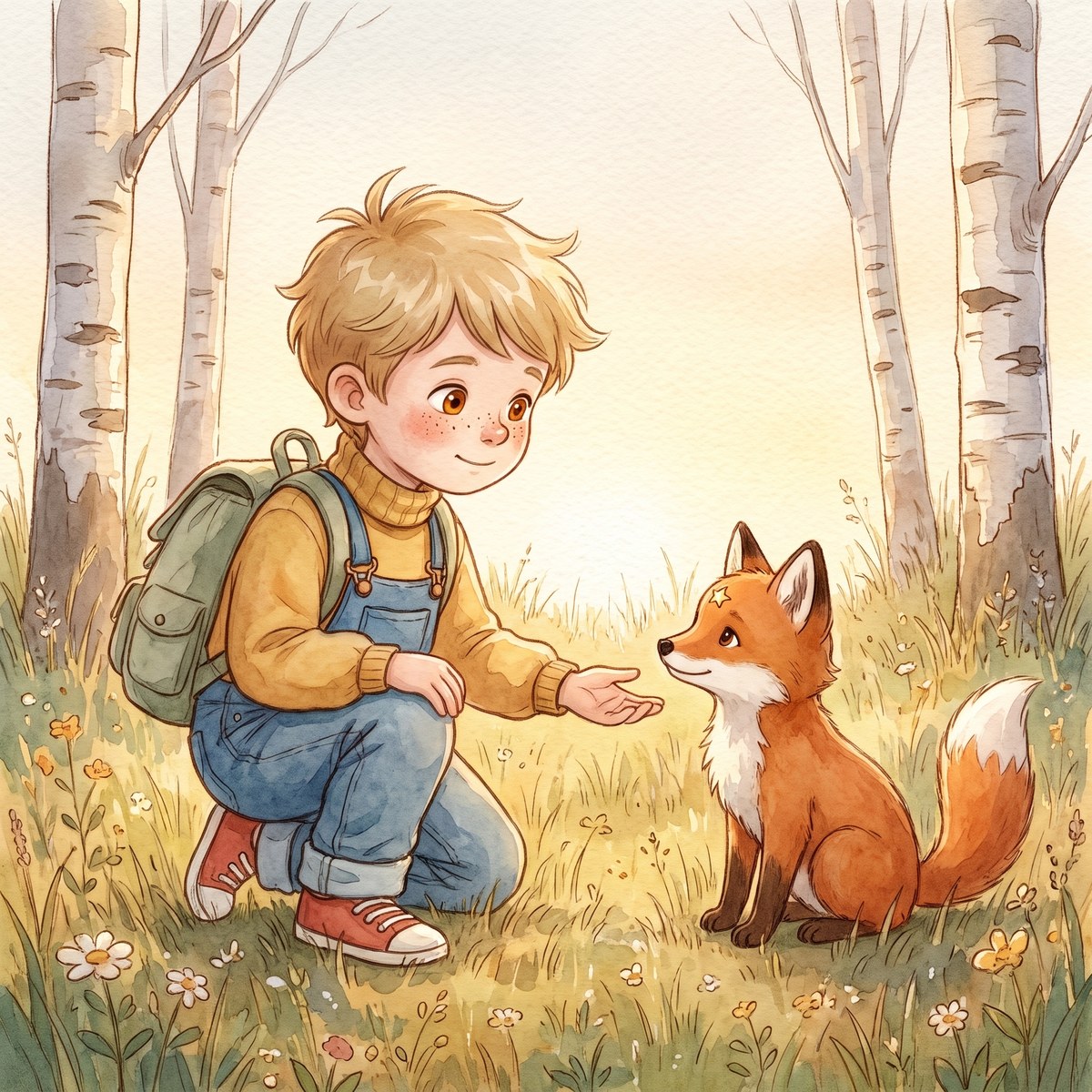 Обложка книги: Арсений и звёздный лисёнок